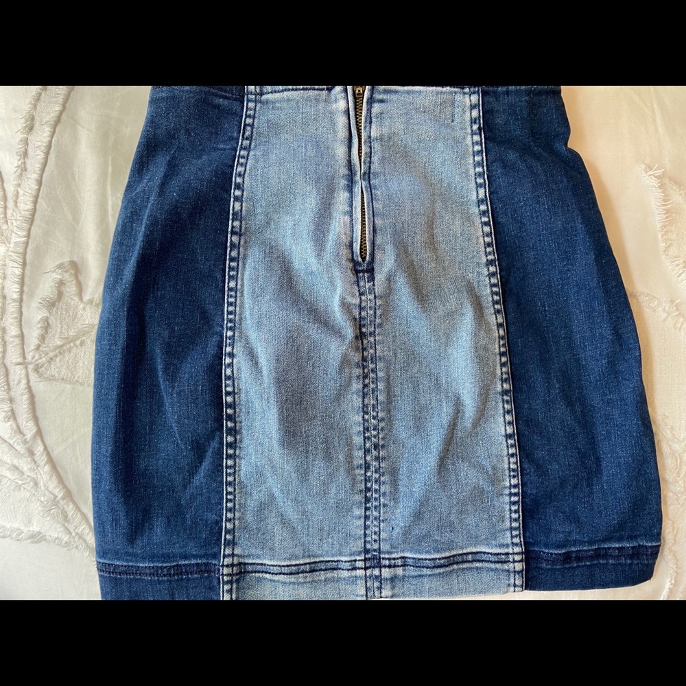 PacSun Denim Mini Skirt - Picture 4 of 6